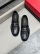 Balmain Man Black Calfskin Business Leather Shoes 0428164 (4)_th.jpg
